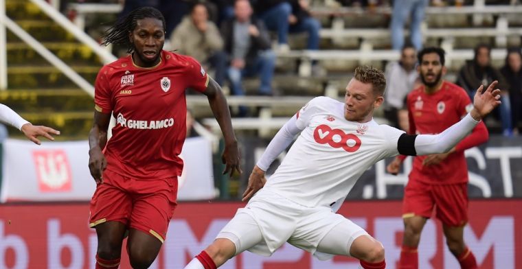 Antwerp geeft dubbele voorsprong uit handen na doelpunten van Emond