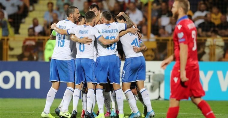 Bondscoach Mancini: 'Italië komt steeds dichter bij niveau van EK-favoriet België'