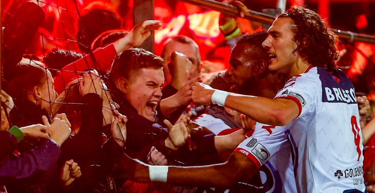 KV Kortrijk wint zesde keer op rij derby van Zulte Waregem