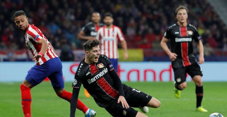 Leverkusen bijna uitgeschakeld in Champions League na verlies tegen Atlético