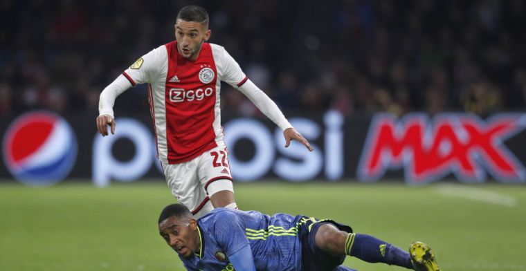 'Van der Vaart wil Ziyech van Ajax naar Tottenham Hotspur loodsen'