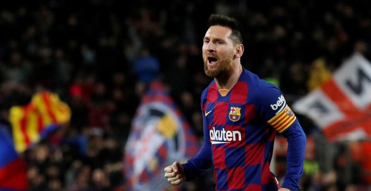 Barça dankt exceptionele Messi en boekt alsnog ruime zege op Celta