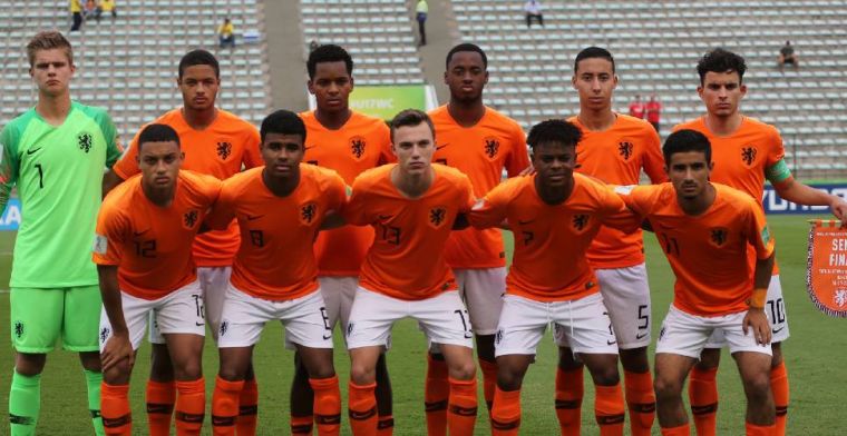 U17 van Nederland na zinderende strafschoppenserie uitgeschakeld op WK