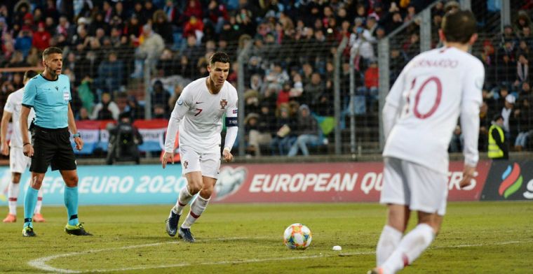 Niet fitte Ronaldo 'offerde zichzelf op' voor Portugal: Ik ben momenteel beperkt