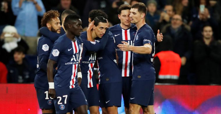 Neymar en Meunier maken rentree, Paris Saint-Germain wint topper tegen Lille