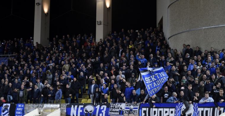 'Parket bestraft vier supporters van Club Brugge na antisemitische gezangen niet'