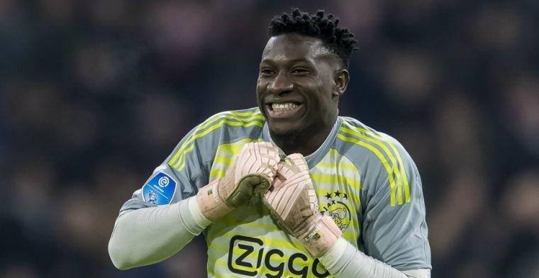 Ajax-doelman Onana ziet amper zwarte doelmannen: 'Ze vertrouwen ons niet'
