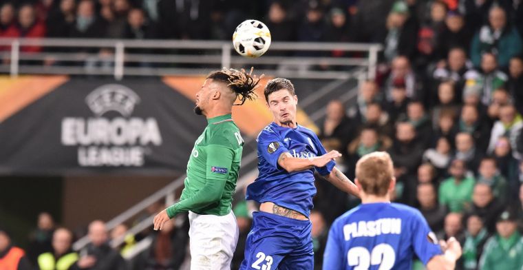 KAA Gent haalt volgende ronde Europa League na matige wedstrijd