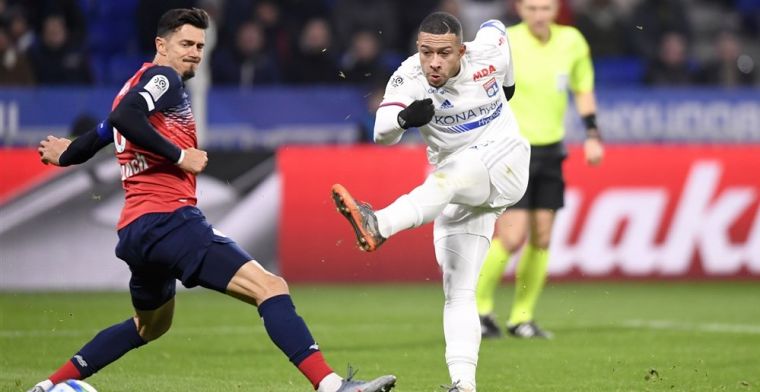 Lille gaat winnen bij Lyon en stijgt weer naar Europese plaats