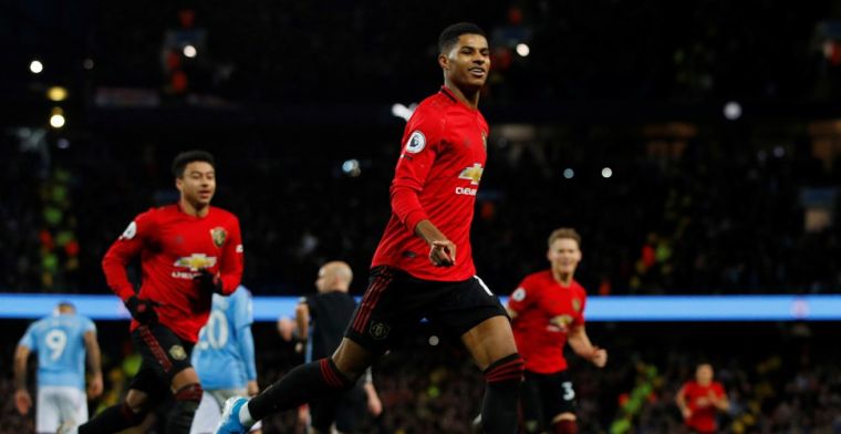 Manchester kleurt rood: United wint enerverende topper bij stadgenoot City