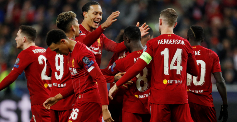 Liverpool wint wedstrijd in twee minuten tijd en schakelt Salzburg uit