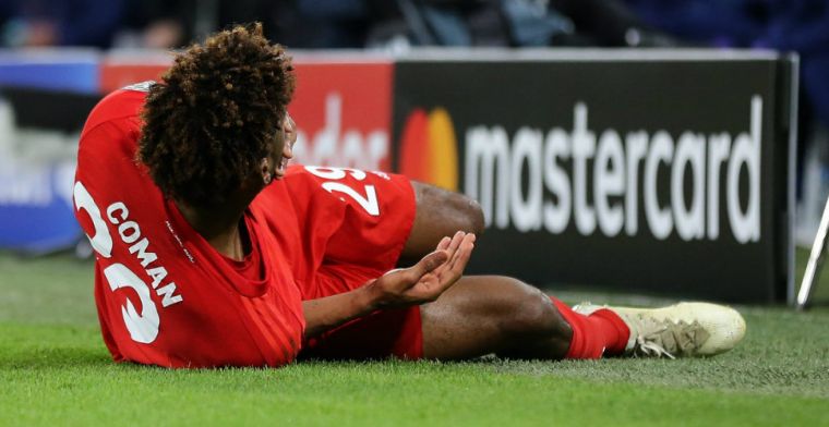 Bayern München stelt eerste diagnose: nare knieblessure Coman lijkt mee te vallen