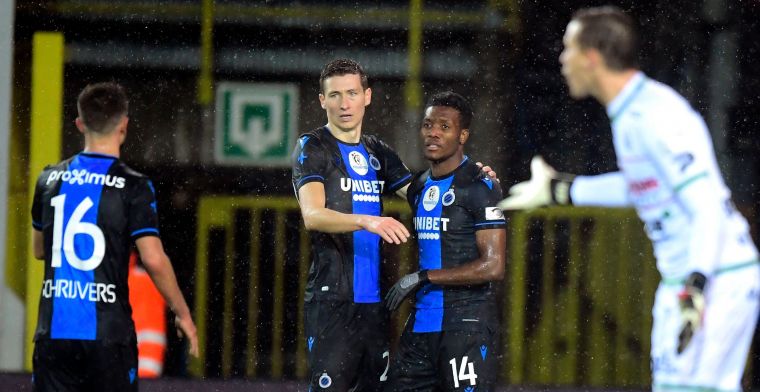 Club Brugge sluit het jaar af met klinkende overwinning tegen Zulte Waregem