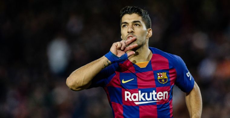 Suárez wil nieuw contract bij Barça: 'Presteer nog altijd op mijn top'