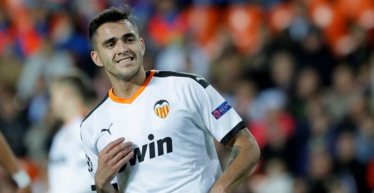 Gómez matchwinner voor Valencia tegen laagvlieger Eibar