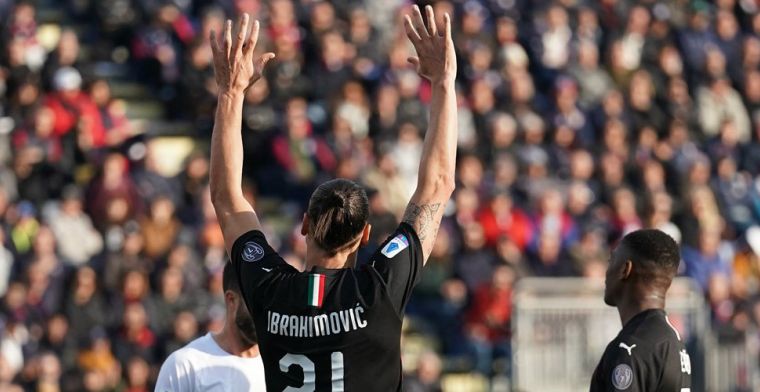 Oude AC Milan-tijden herleven op Sardinië: zege, goal 'basisdebutant' Ibrahimovic