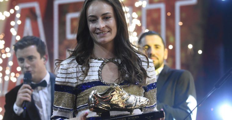 Wullaert wint vrouwelijke Gouden Schoen voor de derde keer in vier jaar tijd