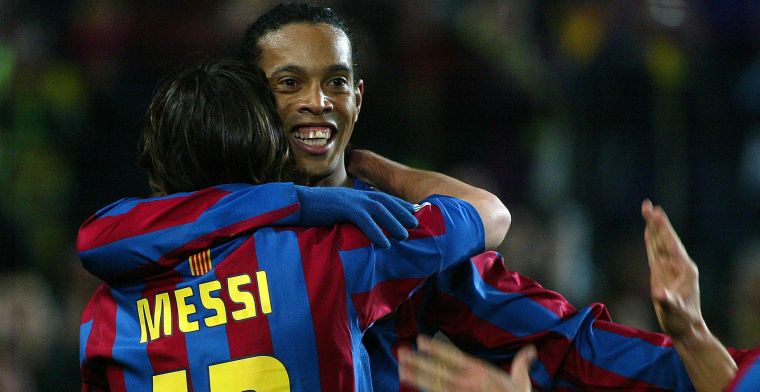 Messi 'had niets nodig' van Ronaldinho bij Barcelona: 'Leo heeft alles'