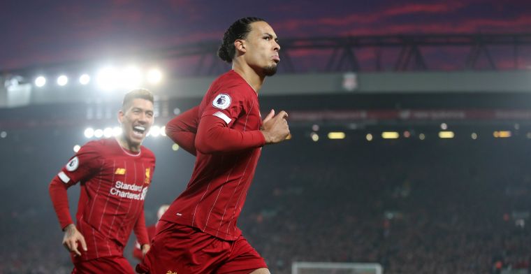'Invincible' Liverpool zet Man United op 30 punten dankzij Van Dijk en Salah