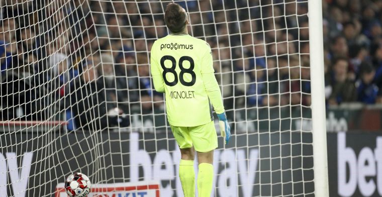 'Ongelukkige Mignolet is niet de enige gebuisde bij Club Brugge'