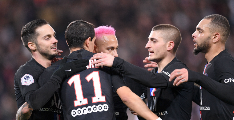 Paris Saint-Germain met Meunier speelt Montpellier van de mat en haalt weer uit