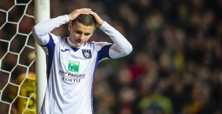 Joveljic kende moeilijke avond met Anderlecht: 'Maar hij toonde potentieel'