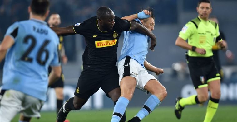 Lazio wint topper tegen Inter, Lukaku kan nederlaag in Rome niet vermijden