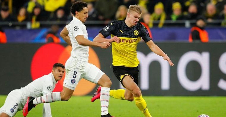 Fenomeen Haaland bezorgt Dortmund eerste slag tegen matig PSG