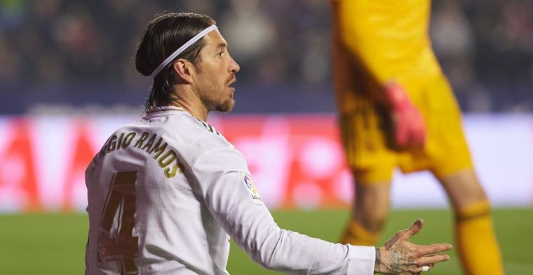 Ramos haalt uit na nederlaag van Real: 'Vroeg of hij probleem met mij heeft'