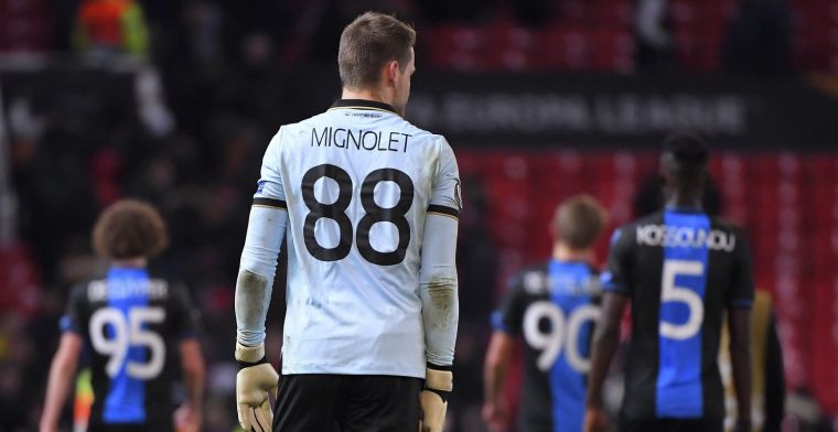 Mignolet toont zich mild bij Club Brugge: Menselijke reactie van Deli