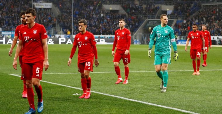 Bizar: Spelers Bayern en Hoffenheim stoppen met spelen, statement naar eigen fans