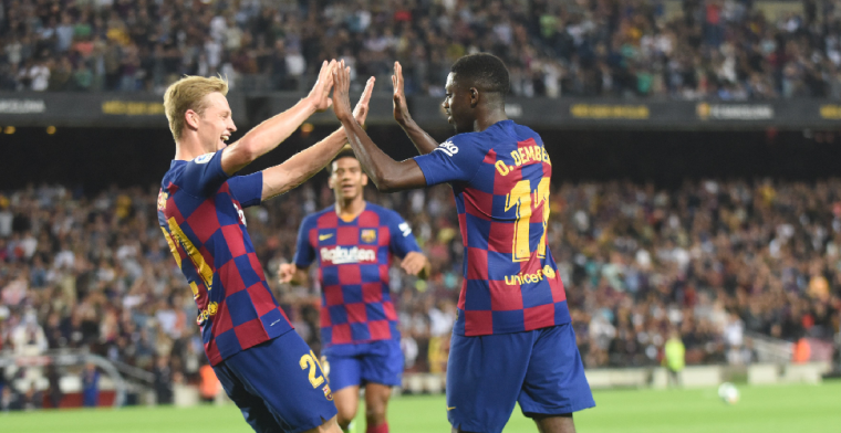 L'Equipe: Barcelona erkent schuld in Dembélé-zaak
