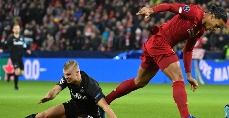 Halaand vreest voor Liverpool-ster Van Dijk: Hij is zo ontzettend goed