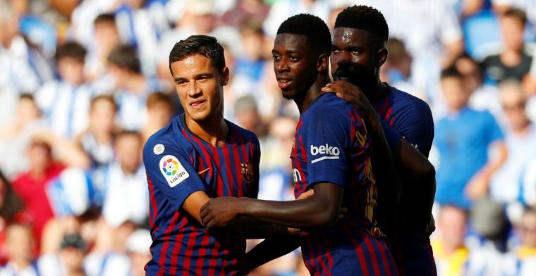 'Barça zet alles op alles en gebruikt Coutinho en Dembélé voor ruildeals'