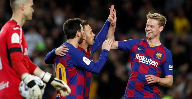 Messi zet de Jong bij de vijftien grootste talenten: 'Een van de beste'