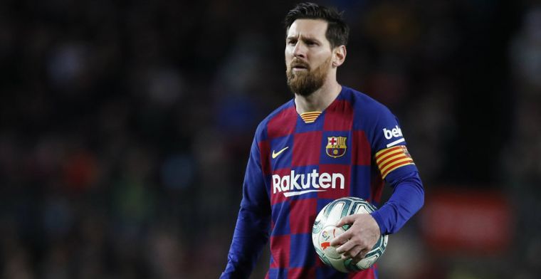 Messi trekt van leer tegen Inter-'fake news': 'Gelukkig gelooft niemand dit'
