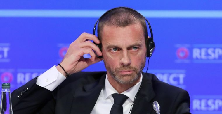 UEFA-baas Ceferin krijgt kritiek: Dat was een criminele beslissing