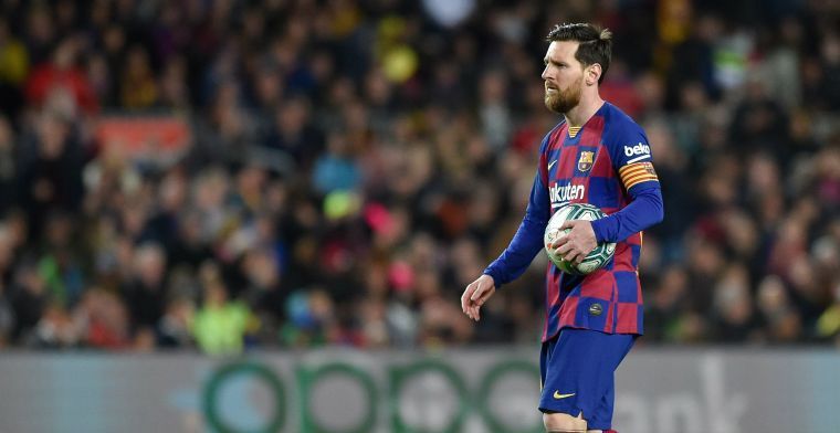 Barcelona vreest niet voor vertrek Messi: Hij sluit zijn carrière hier af'