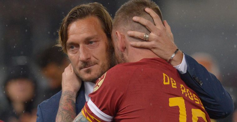 Totti loopt leeg over AS Roma-breuk: Soms zit in de auto en kan ik wel janken