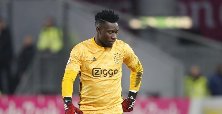 'Onana mogelijk langer bij Ajax: Ajax niet onder de indruk van spelletje'