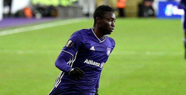 'Anderlecht zal het aflopende contract van Ghanese aanvaller niet verlengen'
