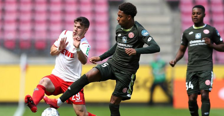 Keulen met Bornauw geeft dubbele voorsprong weg en speelt gelijk tegen Mainz
