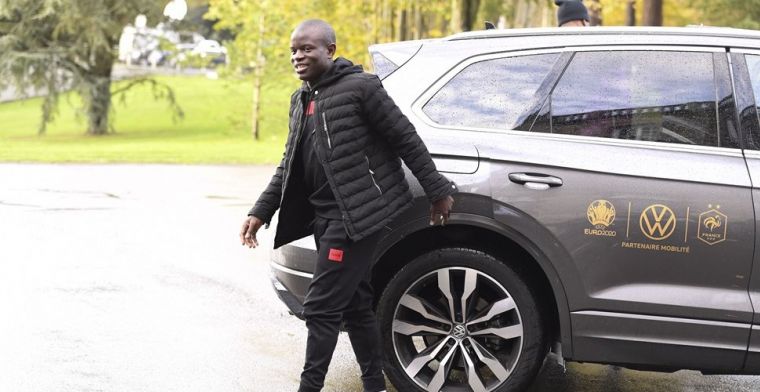'Kanté maakt zich zorgen en krijgt toestemming van Chelsea om niet te trainen'
