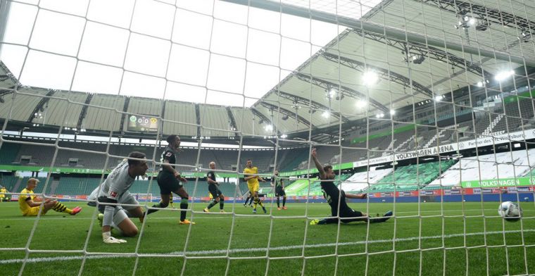 Hazard zorgt voor assist, Dortmund sprankelt niet tegen Casteels en Wolfsburg