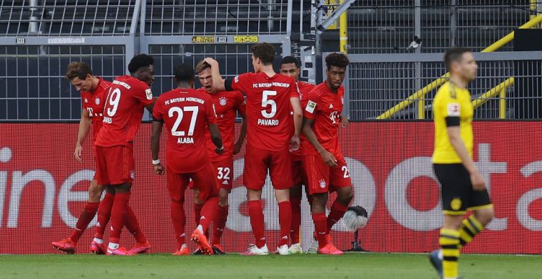 Der Klassiker prooi voor Bayern dankzij wonderschoon doelpunt van Kimmich