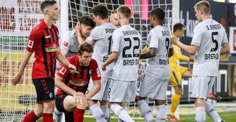 Bevlieging Havertz houdt worstelend Leverkusen op Champions League-koers