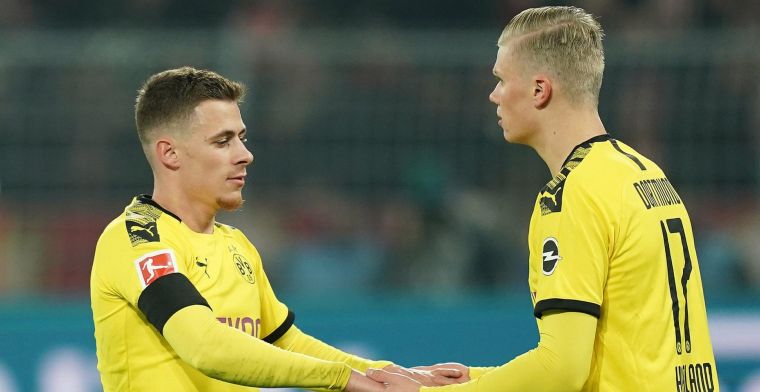 OPSTELLING: Hazard vervangt Haaland in de punt bij Dortmund