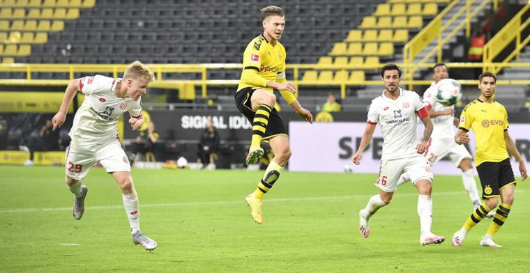 Laagvlieger Mainz bijna zeker van handhaving na sensationele zege in Dortmund