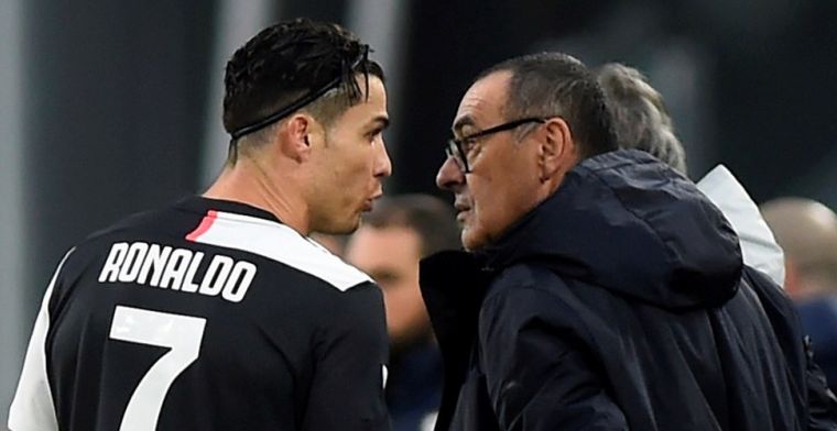 Sarri is 'boos en teleurgesteld' én kritisch op 'niet scherpe' Ronaldo