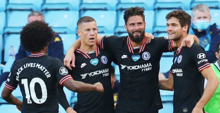 Chelsea heeft Batshuayi niet nodig in overwinning tegen Aston Villa